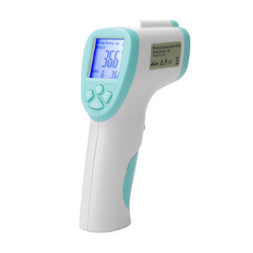 Отсутствие термометра радиации тела касания ультракрасного для людей