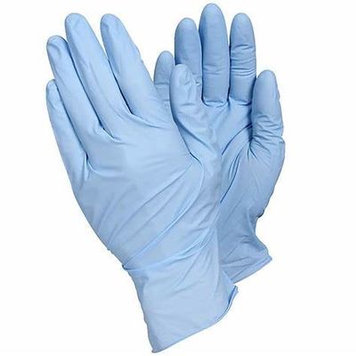 Чувствительности перчаток нитрила больницы сопротивление разрыва голубой медицинской хорошей превосходное