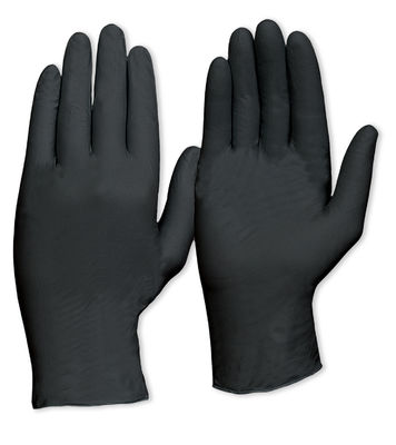 Рукав защитных средних небольших голубых перчаток нитрила короткий