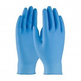 Напудрите свободные химические устойчивые устранимые перчатки нитрила ссыпьте коробка 1000