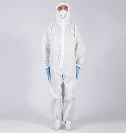 Биологический костюм Hazmat пластиковый защитный для медицинской изоляции