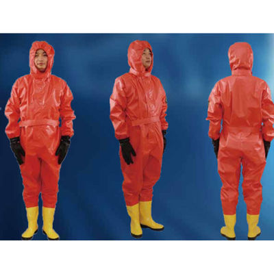 Устранимый костюм отказа PVC XL Hazmat химический соединил