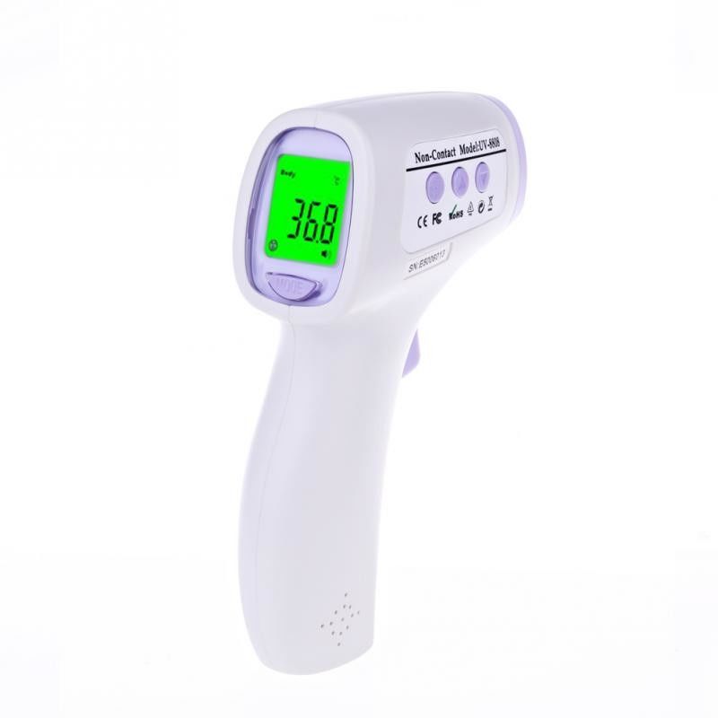 Термометр тела лба Touchless самого лучшего контакта Femometer безконтактного не ультракрасный для взрослых